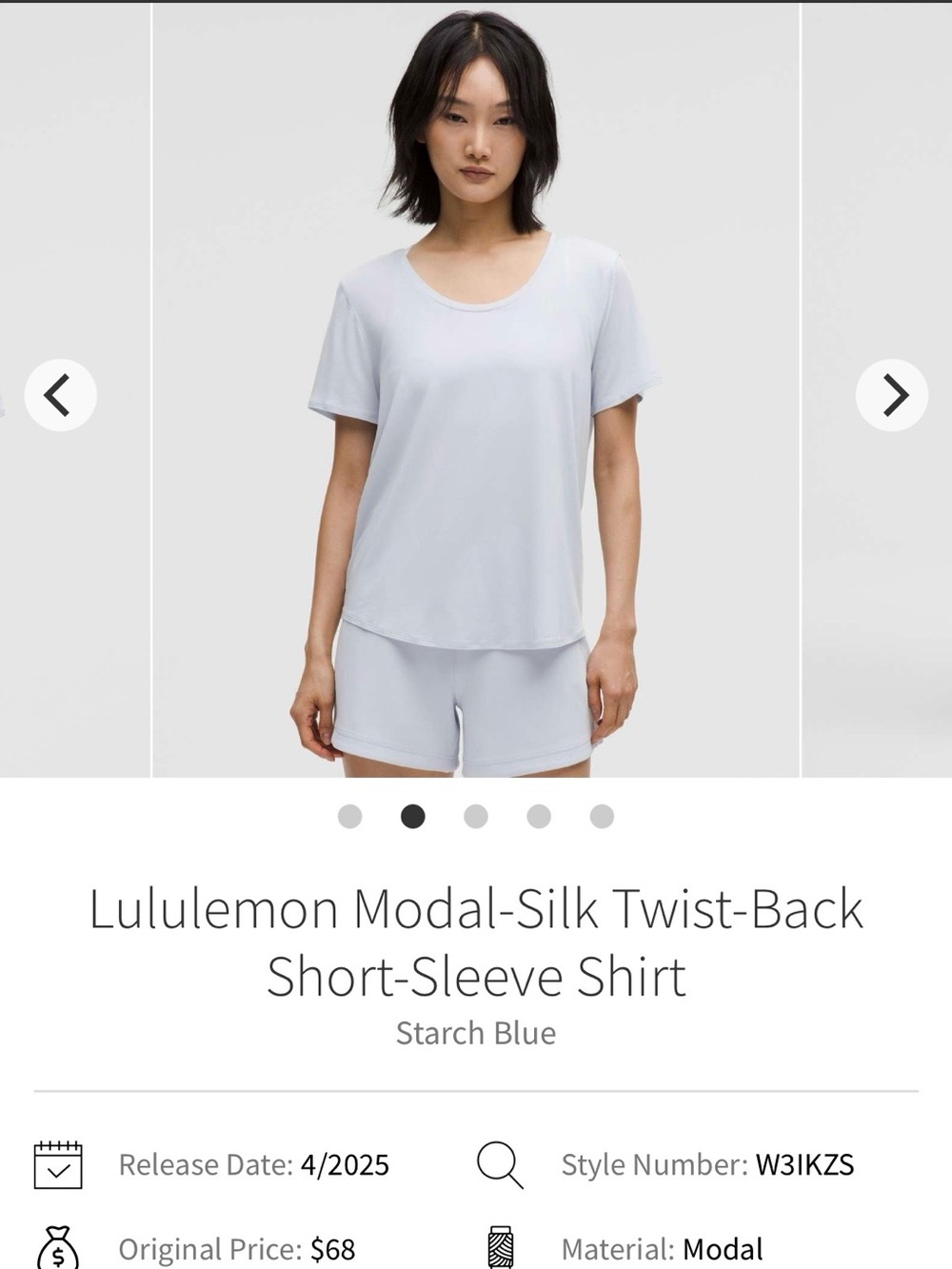 Set of 2 - Lululemon Tops: Size 6 - Picture 3 of 7